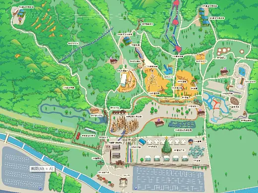 麻阳景区手绘地图在紧急疏散与救援中的重要作用 ？